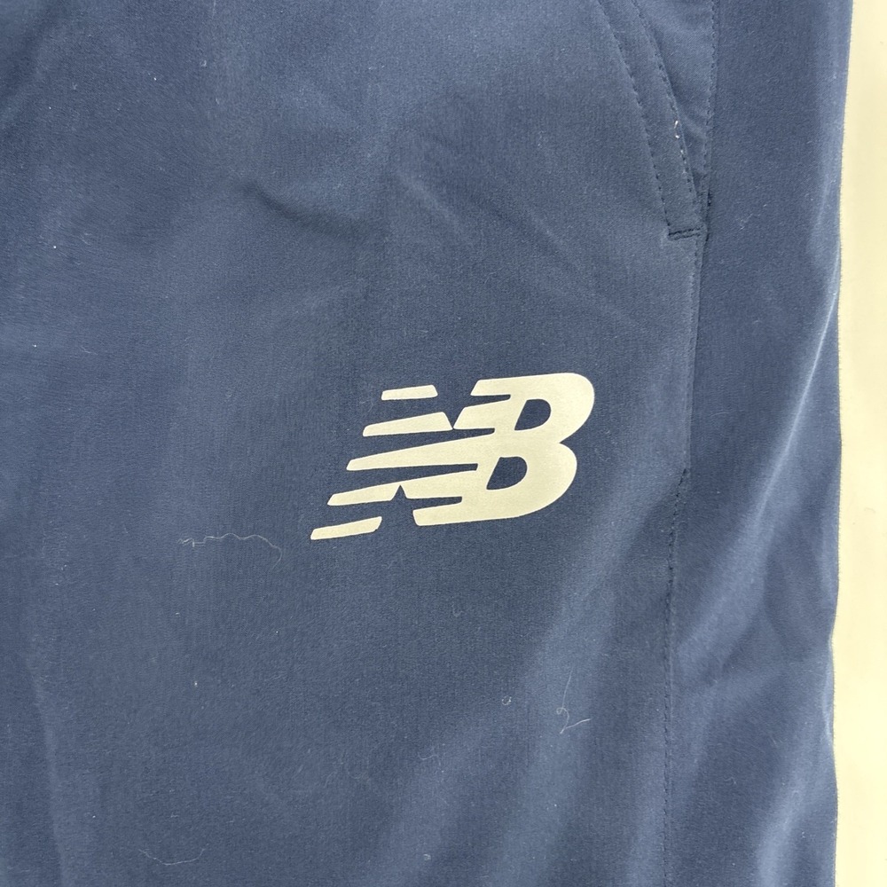 New Balance Mens Size XL All Motion Mesh Lined Joggers Running Blue Pants - Picture 2 of 5